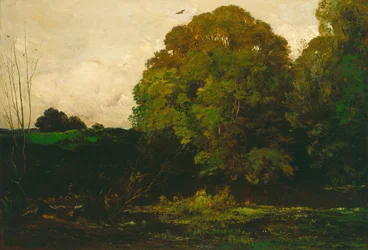 Un estanque en el Morvan, 1869